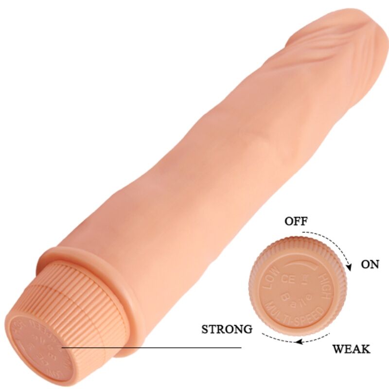 BAILE - REALISTIC NANO VIBRATOR 21 CM FLESH