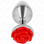 KINK - PLUG ANALE ROSA ROSSO TAGLIA L