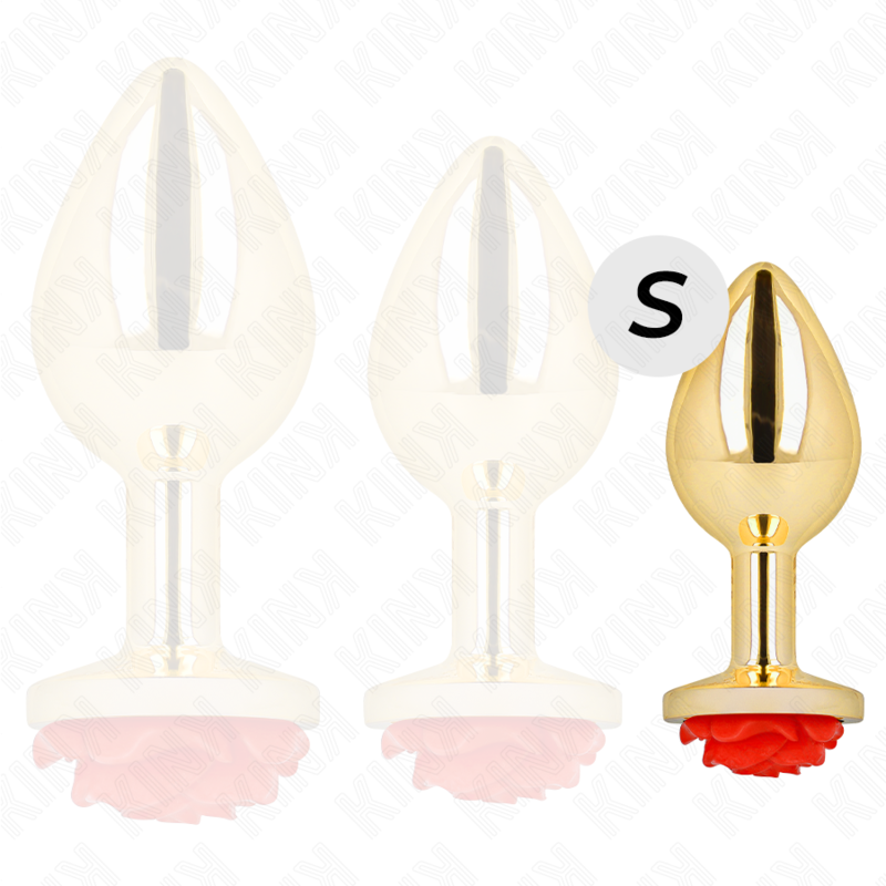 KINK - PLUG BEURRE ROUGE OR ROSE TAILLE S