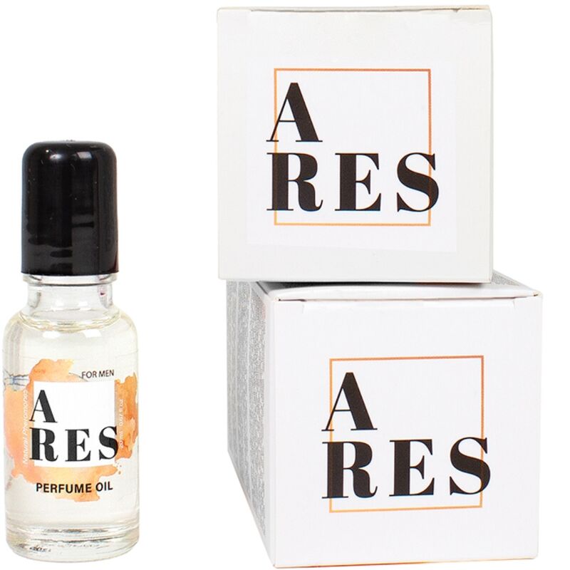 SECRETPLAY - ARES PARFUM NATUREL À PHÉROMONES EN HUILE POUR HOMME 20 ML