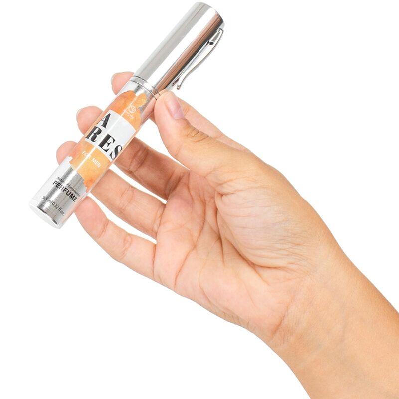 SECRETPLAY - ARES PARFUM NATUREL AUX PHÉROMONES FORMAT VOYAGE POUR HOMME 10 ML