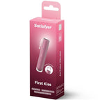 SATISFYER - FIRST KISS WAVE GARNET CLITORAL STIMULATOR
