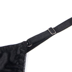 SUBBLIME - 955205 COMPLETE BRA WITH BLACK ADJUSTABLE BOW L/XL