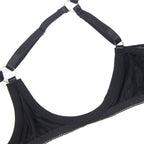 SUBBLIME - 955205 COMPLETE BRA WITH BLACK ADJUSTABLE BOW L/XL