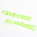 SUBBLIME - 955311 COMPLETE BRA WITH LACE AND GARTER LINES GREEN AND BLUE S/M