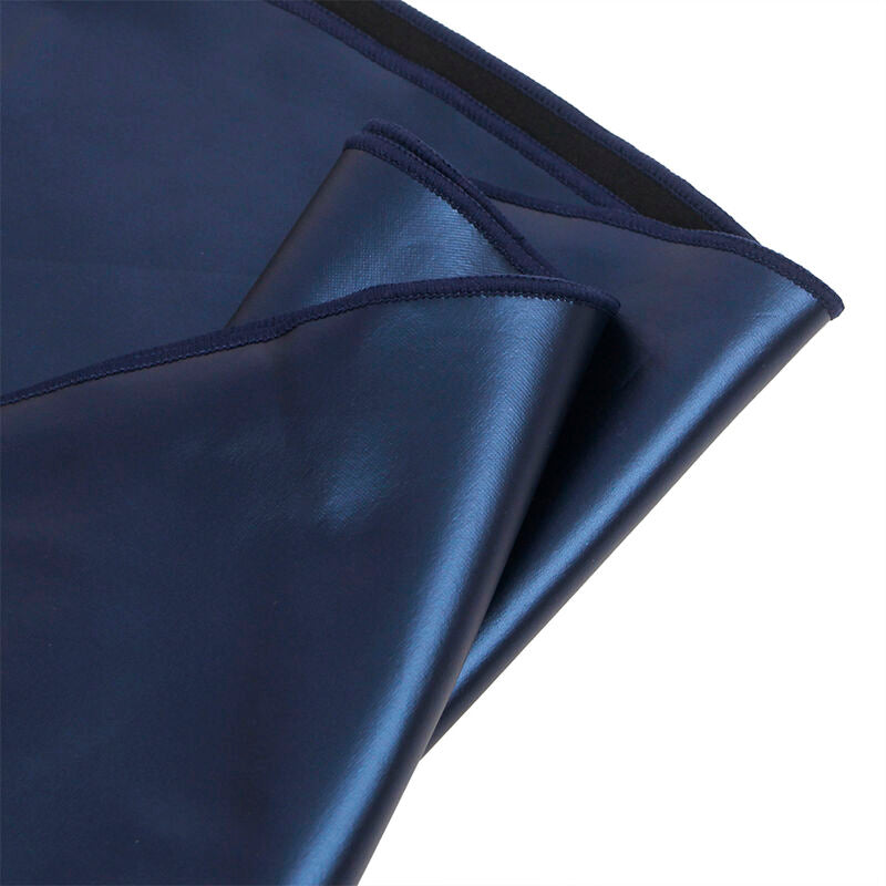 SUBBLIME - 955427 ABITO CON SPALLINE IN PELLE BLU L/XL