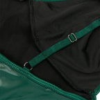 SUBBLIME - 955434 GREEN LEATHER STRAPS DRESS S/M