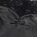 SUBBLIME - 955595 ABITO MANICA LUNGA CON PIZZO NERO S/M