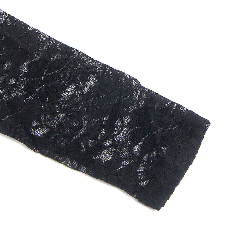 SUBBLIME - 955601 ABITO MANICA LUNGA CON PIZZO NERO L/XL