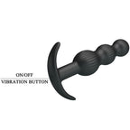 PRETTY LOVE - VIBRATEUR ANAL SIDNEY 10 VIBRATIONS NOIR