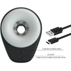 PRETTY LOVE - DJ GIRL MASTURBATEUR HOMME AVEC VIBRATION 5 RÉGLAGES NOIR