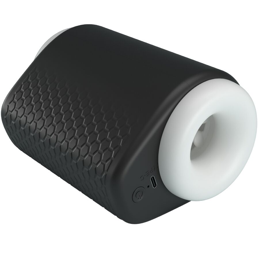 PRETTY LOVE - DJ GIRL MASTURBATEUR HOMME AVEC VIBRATION 5 RÉGLAGES NOIR