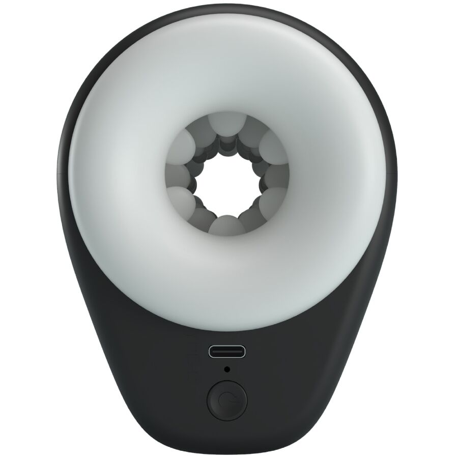 PRETTY LOVE - DJ GIRL MASTURBATEUR HOMME AVEC VIBRATION 5 RÉGLAGES NOIR