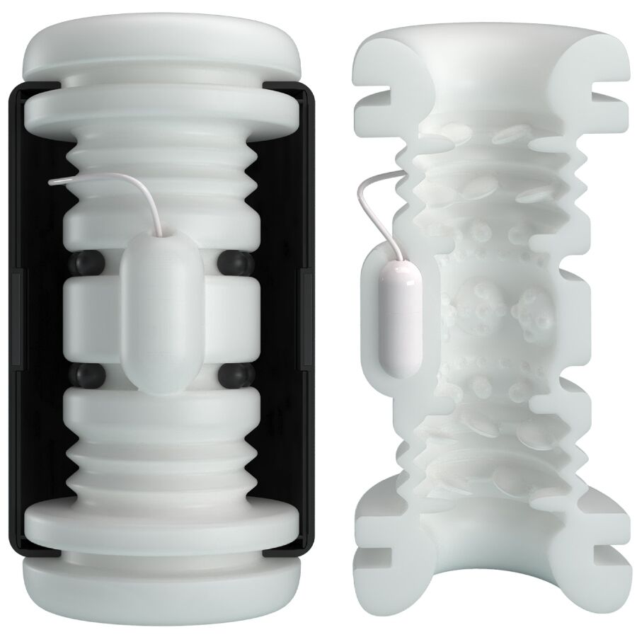 PRETTY LOVE - DJ GIRL MASTURBATEUR HOMME AVEC VIBRATION 5 RÉGLAGES NOIR