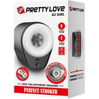 PRETTY LOVE - DJ GIRL MASTURBATEUR HOMME AVEC VIBRATION 5 RÉGLAGES NOIR