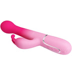 JOLI AMOUR - DEJON VIBRATEUR LAPIN ROSE MULTIFONCTIONNEL 3 EN 1
