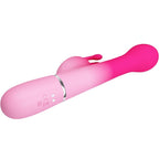 JOLI AMOUR - DEJON VIBRATEUR LAPIN ROSE MULTIFONCTIONNEL 3 EN 1