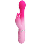 JOLI AMOUR - DEJON VIBRATEUR LAPIN ROSE MULTIFONCTIONNEL 3 EN 1