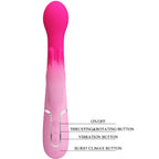 JOLI AMOUR - DEJON VIBRATEUR LAPIN ROSE MULTIFONCTIONNEL 3 EN 1