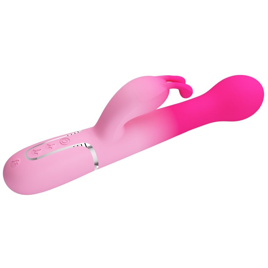 JOLI AMOUR - DEJON VIBRATEUR LAPIN ROSE MULTIFONCTIONNEL 3 EN 1
