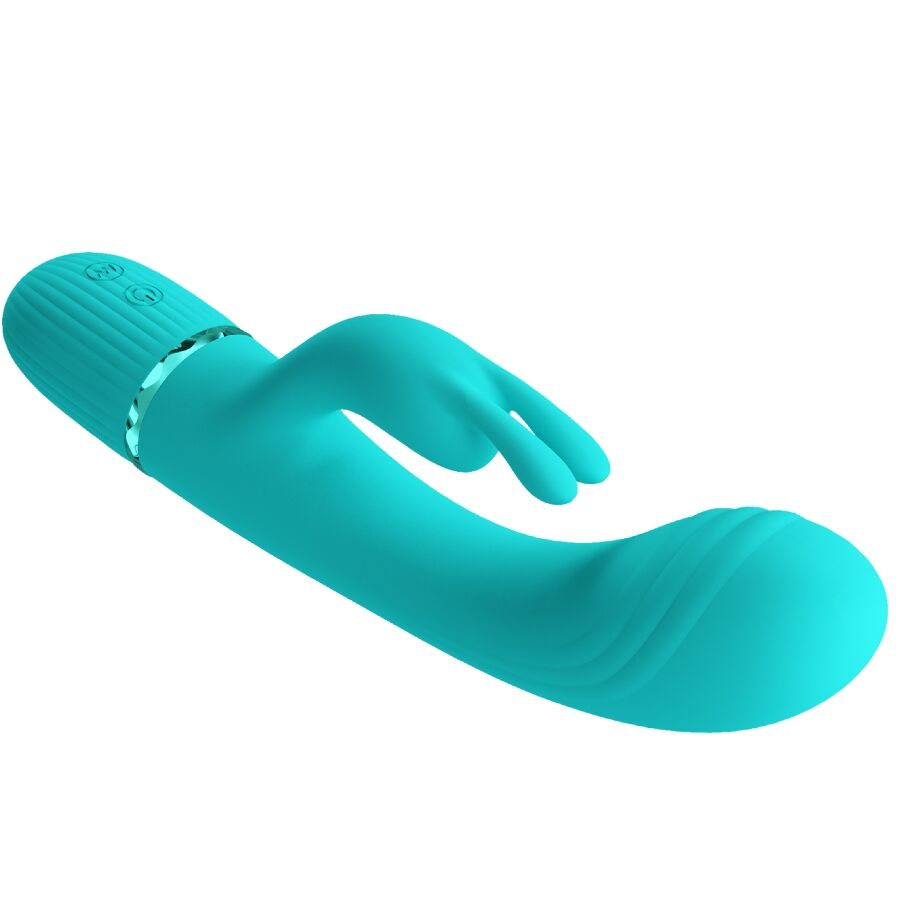 PRETTY LOVE - TURQUOISE RABBIT VIBRATOR