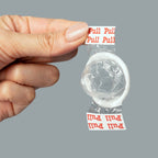 UNIQ - PRÉSERVATIFS SANS LATEX AVEC BANDES, 3 UNITÉS