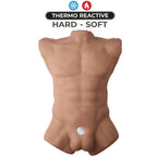 SILEXD - APOLLO L TORSO MASCHILE REALISTICO CARAMELLO