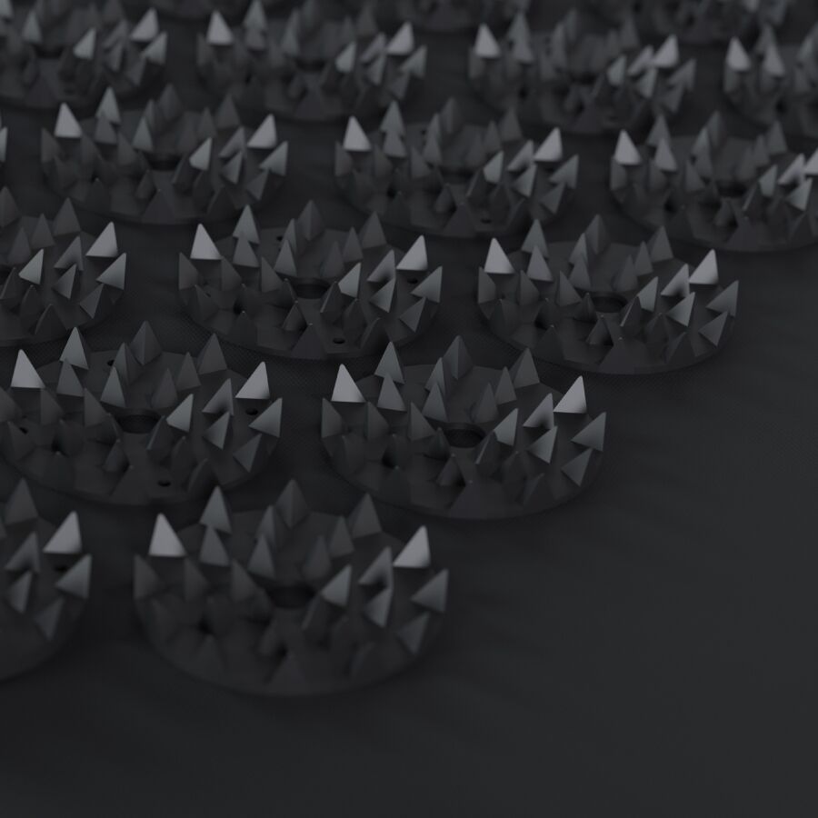 LELO - Tapis de massage corporel d'acupression noir