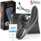 IBIZA - VIBRATEUR TWISTER AVEC STIMULATEUR COURBÉ ET VIBRO-ROTATION
