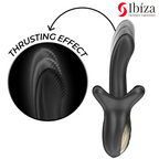 IBIZA - VIBRATORE POTENTE CON EFFETTO SPINTA E MORSO