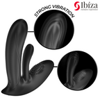 IBIZA - VIBRATORE INDOSSABILE CON STIMOLAZIONE DEL PUNTO G E DEL CLITORIDE CON TELECOMANDO