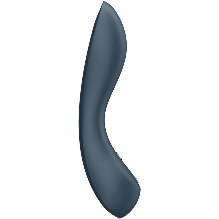 SATISFYER - VIBRATEUR G-SPOT WAVE 4 - 12 PROGRAMMES DE VIBRATION - GRIS FONCÉ
