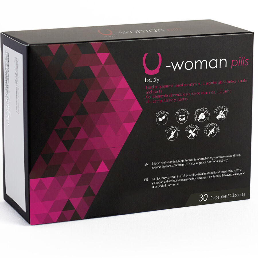 500 COSMÉTIQUES - U-WOMAN AUGMENTE LA LIBIDO FÉMININE - 30 CAPSULES