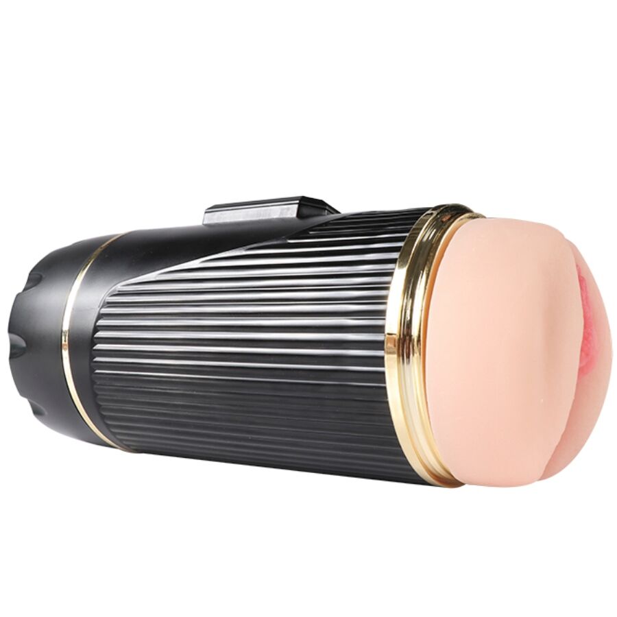 SHEQU - KAY DOUBLE MASTURBATOR WITH DOUBLE MOUTH AND VAGINA VIBRATION