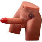 XISE - JASON DILDO MASTURBATEUR RÉALISTE AVEC POUSSE ET VIBRATION 17 CM