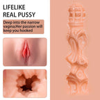 XISE - LYDIA FEMALE VAGINA MASTURBATOR WITH 25 CM THRUSH