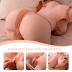 XISE - DANIA TORSO FEMMINILE REALISTICO VIBRANTE 52 CM