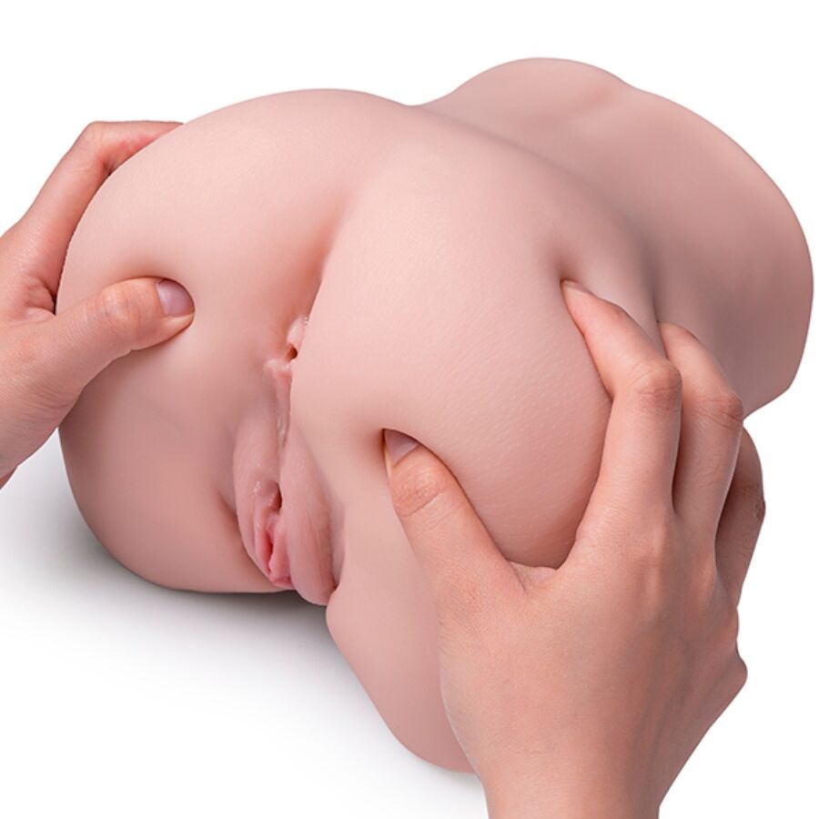 XISE - OLGA VIBRATING REALISTIC VAGINA AND ANUS MULTIPOSITION MASTURBATOR