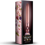 ROCKS-OFF - VIBRATING BULLET TOUCH OF VELVET ROSE BLOOM 10 SPEED