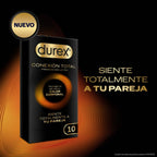 DUREX - TOTAL CONNECTION ULTRA FINE PLUS SANS LATEX 10 UNITÉS