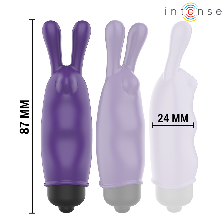 INTENSE - MYSTIC VIBRATING BULLET PURPLE 8.7 X 2.4 CM