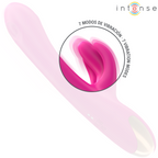 INTENSE - BRITNEY VIBRATEUR LAPIN MULTIFONCTIONNEL 23 CM ROSE
