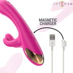 INTENSE - BRITNEY VIBRATEUR LAPIN MULTIFONCTIONNEL 23 CM ROSE