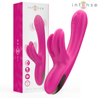 INTENSE - BRITNEY VIBRATEUR LAPIN MULTIFONCTIONNEL 23 CM ROSE