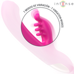 INTENSE - CHRISTINA VIBRATEUR LAPIN MULTIFONCTIONNEL 22,5 CM ROSE