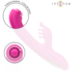INTENSE - CHRISTINA VIBRATEUR LAPIN MULTIFONCTIONNEL 22,5 CM ROSE
