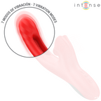 INTENSE - JESSICA MULTIFUNCTIONAL VIBRATOR CLITORAL STIMULATION 24.8 CM RED