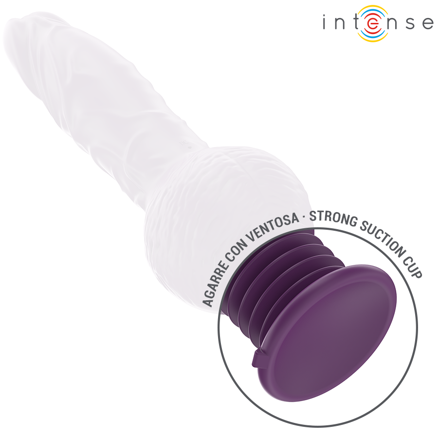 INTENSE - TATUM VIBRATEUR MULTIFONCTIONNEL AVEC VIBRATION HAUT ET BAS 24 CM VIOLET