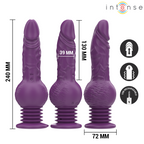 INTENSE - TATUM VIBRATEUR MULTIFONCTIONNEL AVEC VIBRATION HAUT ET BAS 24 CM VIOLET