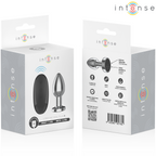 PLUG ANAL MÉTALLIQUE À VIBRATIONS INTENSES - 10 VIBRATIONS AVEC TÉLÉCOMMANDE